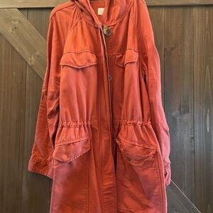 LOFT Rust Utility Jacket